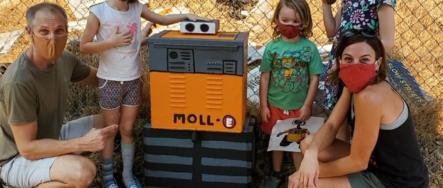 Wall-E Box with Thompson Family