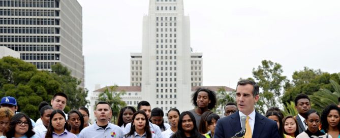 Mayor with Youth